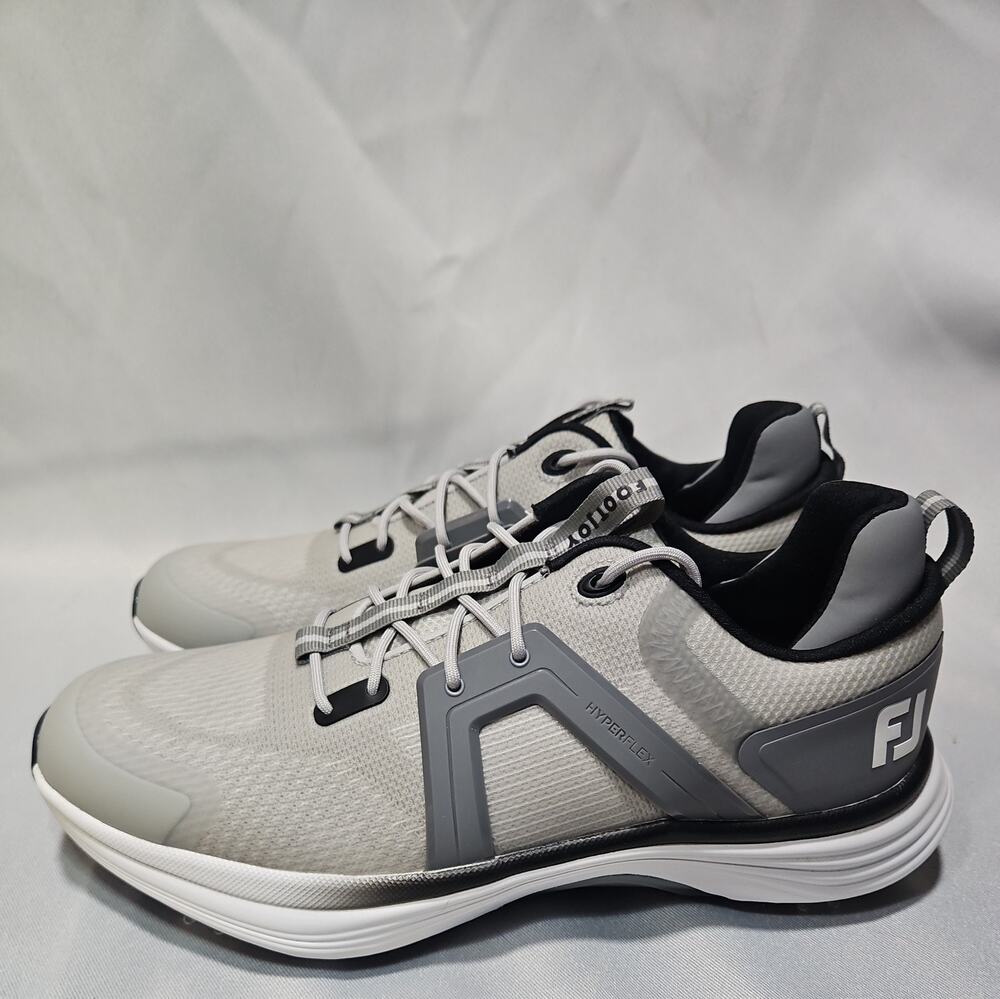 NEW FootJoy Men’s Hyperflex Golf Shoes 2025 2026 Grey Size 8 / Women’s 9.5 NIB